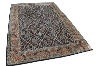 Vintage Tabriz vloerkleed ongeschoren, nr.17940 362cm x 250cm